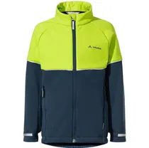 Pyöräilytakki Vaude Lasten Qimsa Softshell Jacket Chute Green